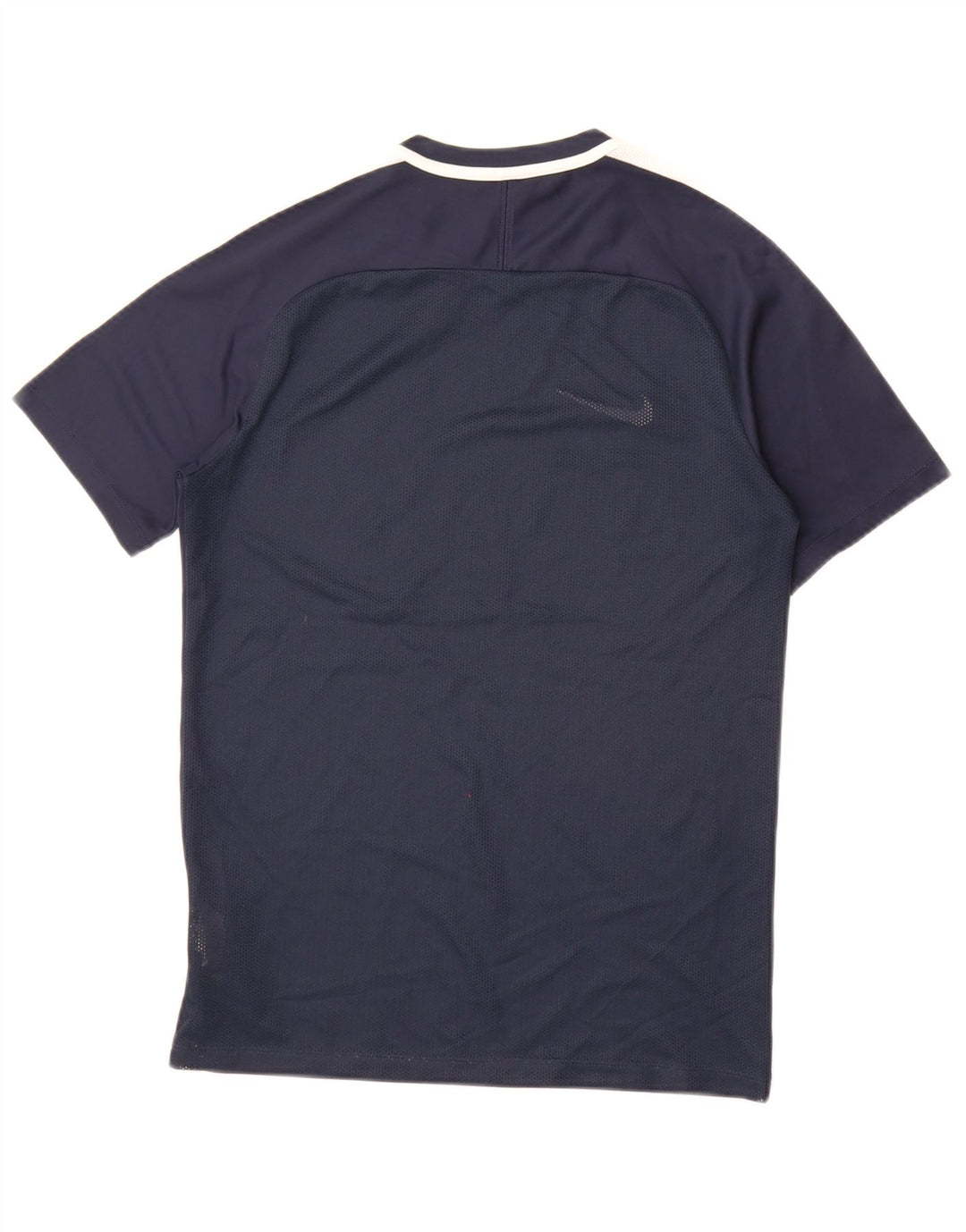 Nike Herren Dri Fit T-Shirt Top Small Marineblau Polyester