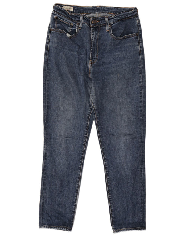Levi's Damen-Jeans mit hoher Taille, kurz geschnitten, W28, L25, Blau