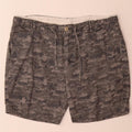 Zara Herren Chinoshorts XL W36 Graue Tarnung