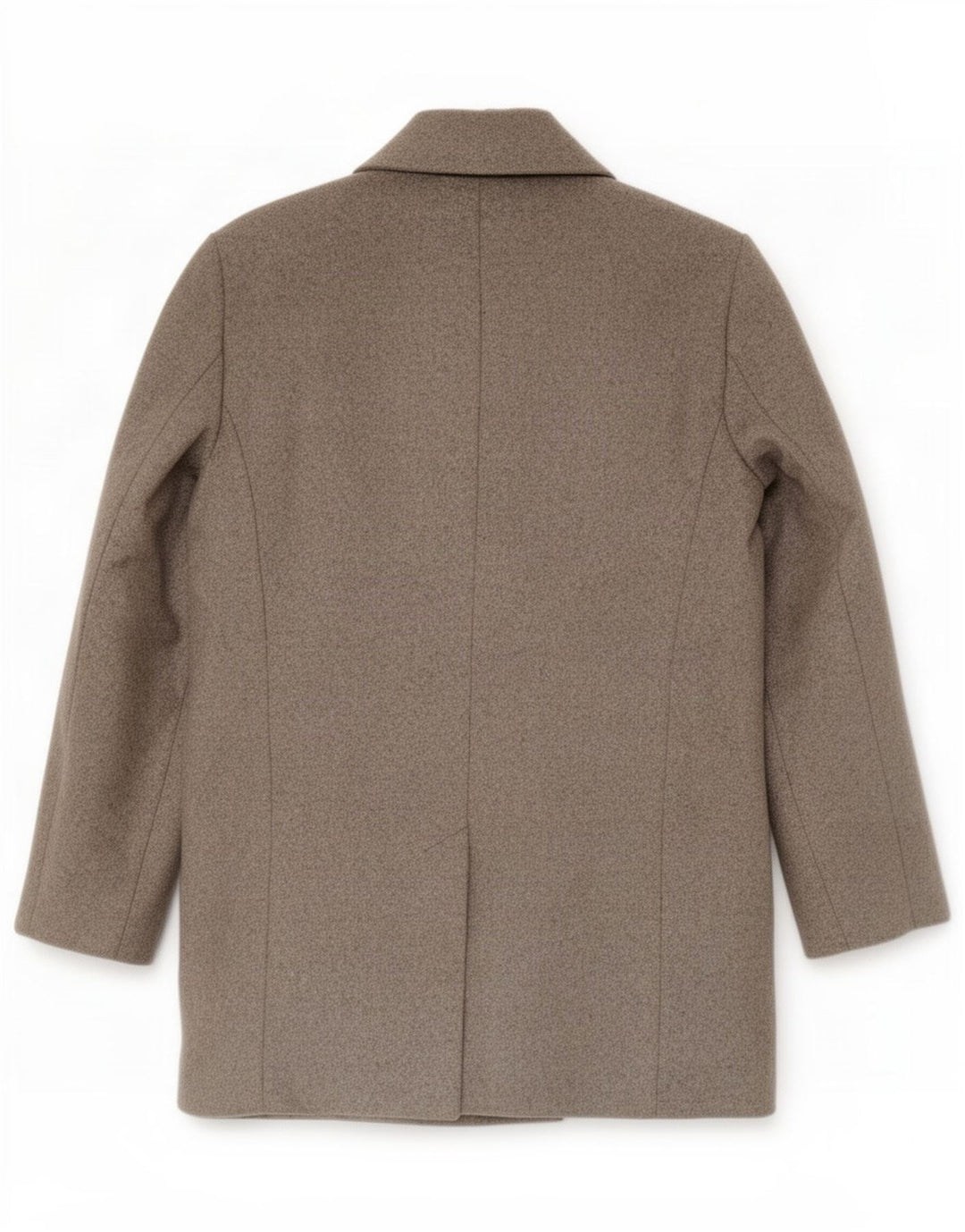 Reiss Herren Pea Coat UK 38 Mittelgraue Wolle