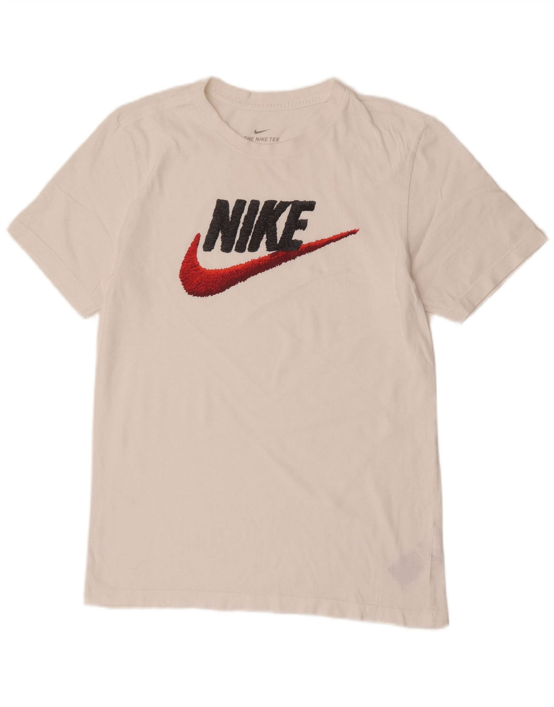 Nike Herren-T-Shirt mit Grafik, Größe S, weiße Baumwolle