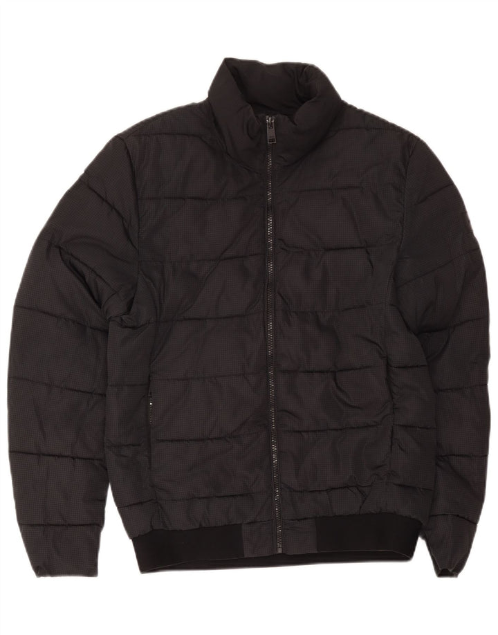 Liu Jo Herren Wattierte Jacke UK 36 Small Schwarz Polyester