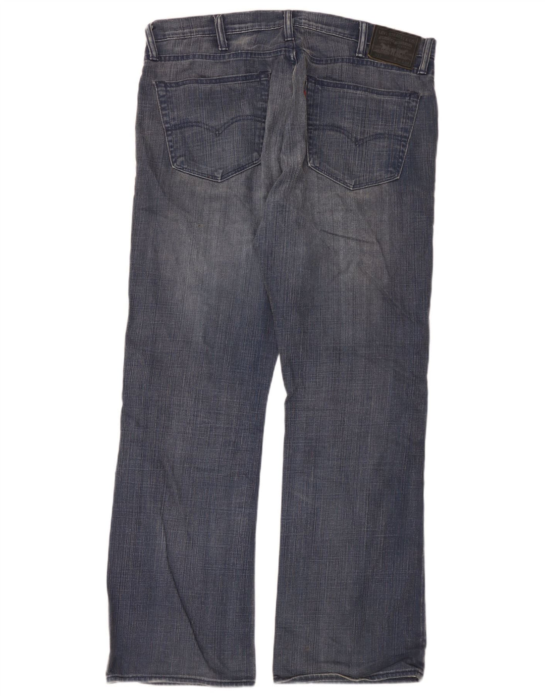 Levi's Herren 527 Bootcut Jeans W38 L32 Blaue Baumwolle