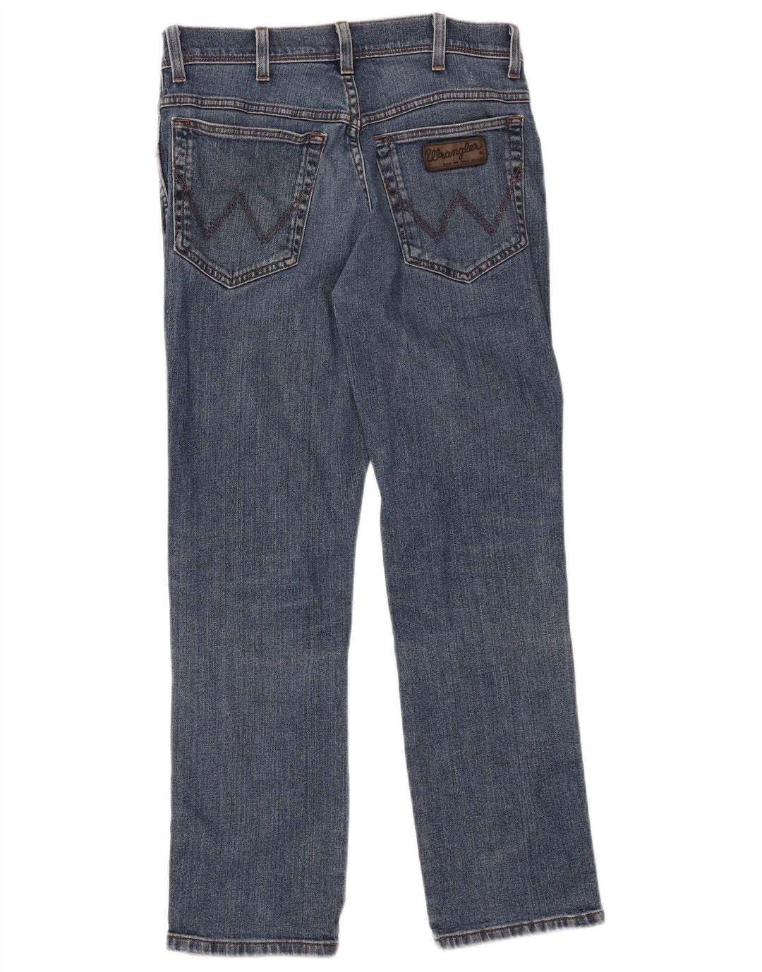 Wrangler Herren Texas Straight Jeans W32 L30 Blaue Baumwolle