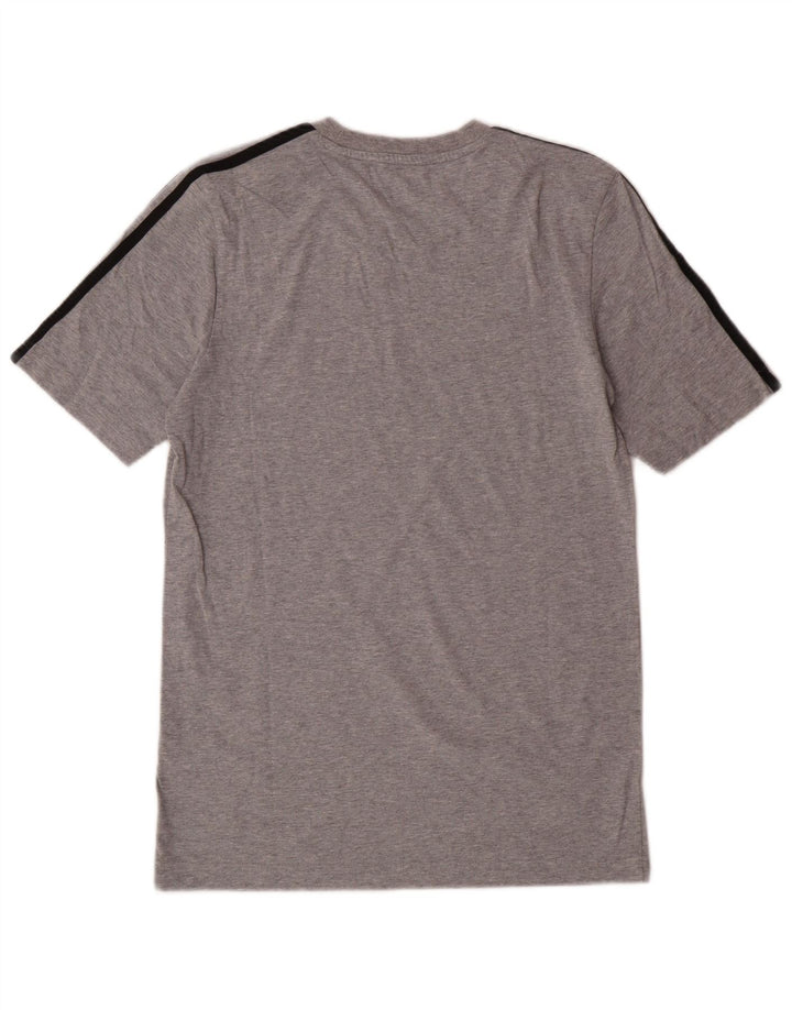Adidas Herren Grafik T-Shirt Top Small Grau Baumwolle