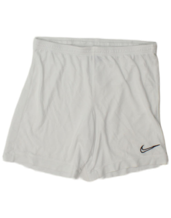 Nike Herren Dri Fit Sport Shorts Mittelweißes Polyester