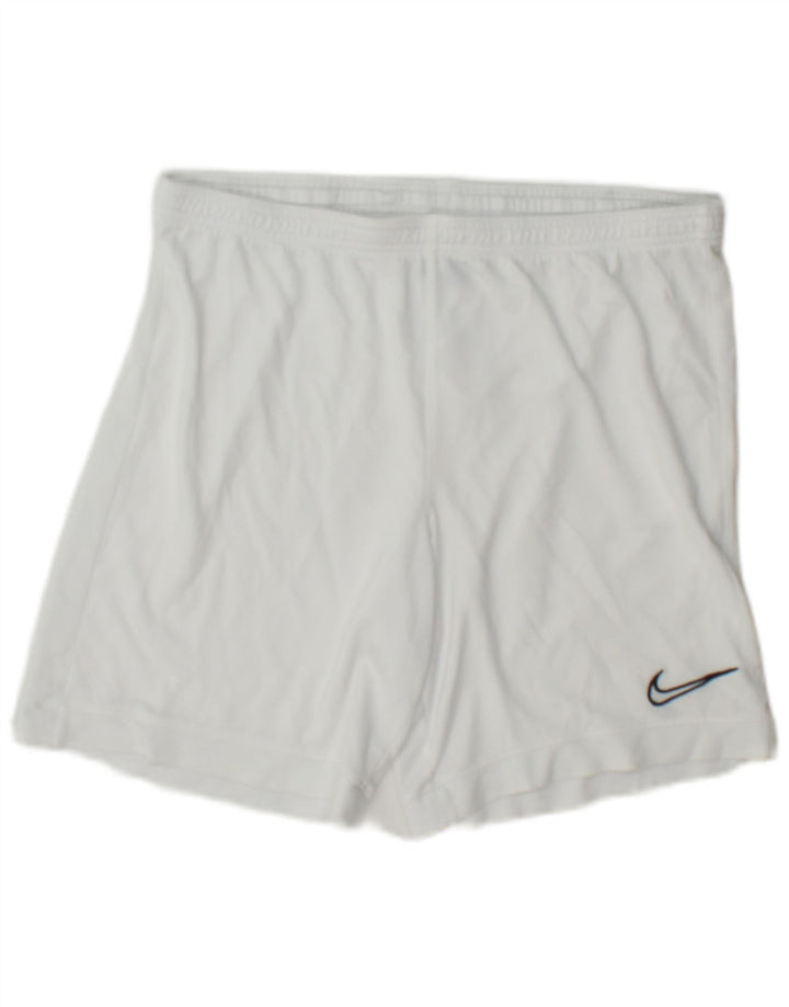 Nike Herren Dri Fit Sport Shorts Mittelweißes Polyester