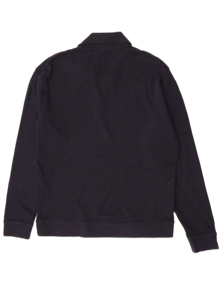 Zara Herren-Pullover mit Rollkragen, Größe S, Marineblau