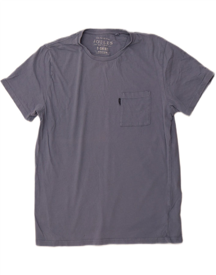 JOULES Herren T-Shirt Top mittelblaue Baumwolle