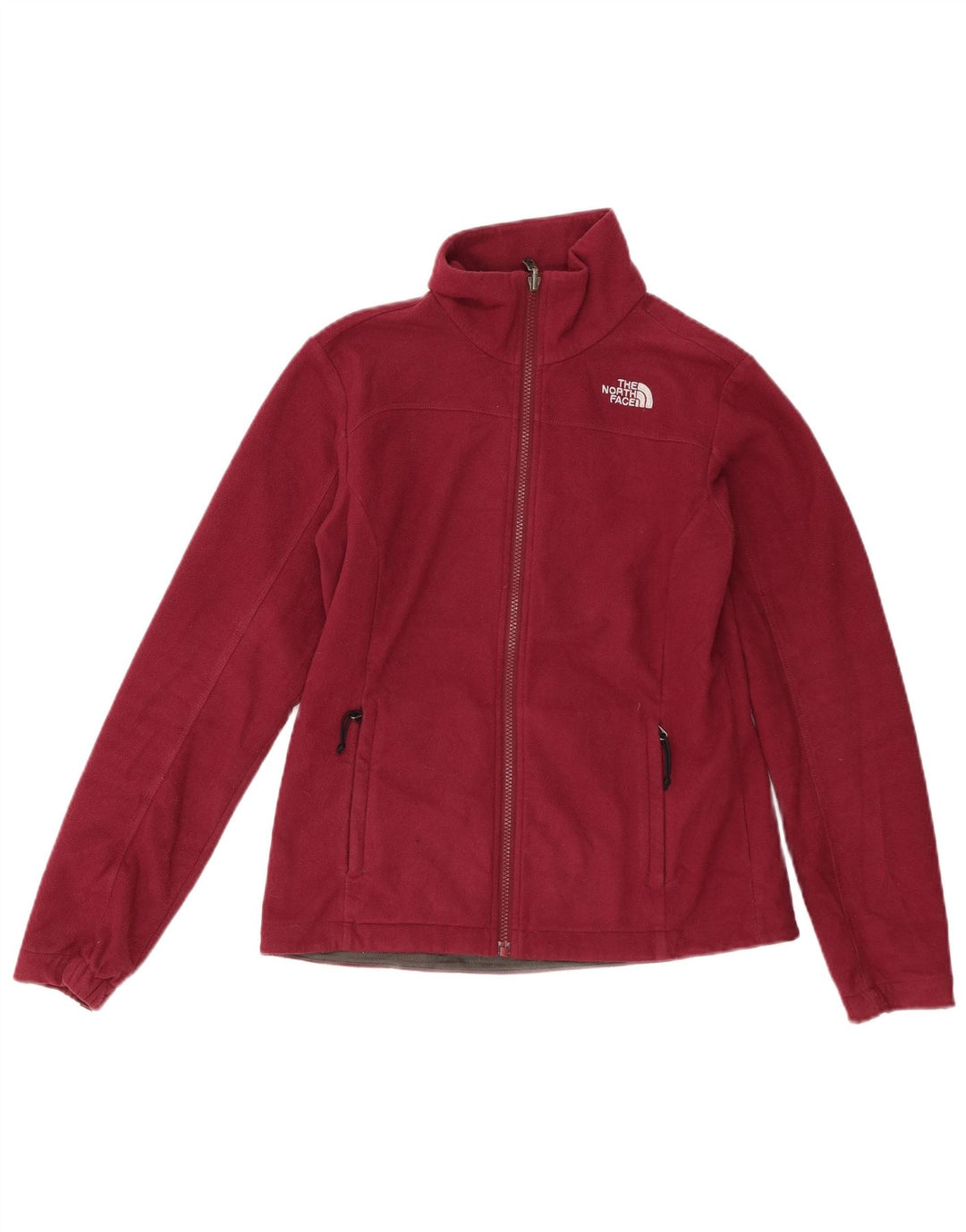 The North Face Damen Fleecejacke UK 10 Small Burgunderrot Polyester