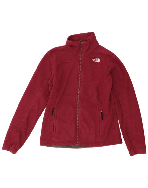 The North Face Damen Fleecejacke UK 10 Small Burgunderrot Polyester