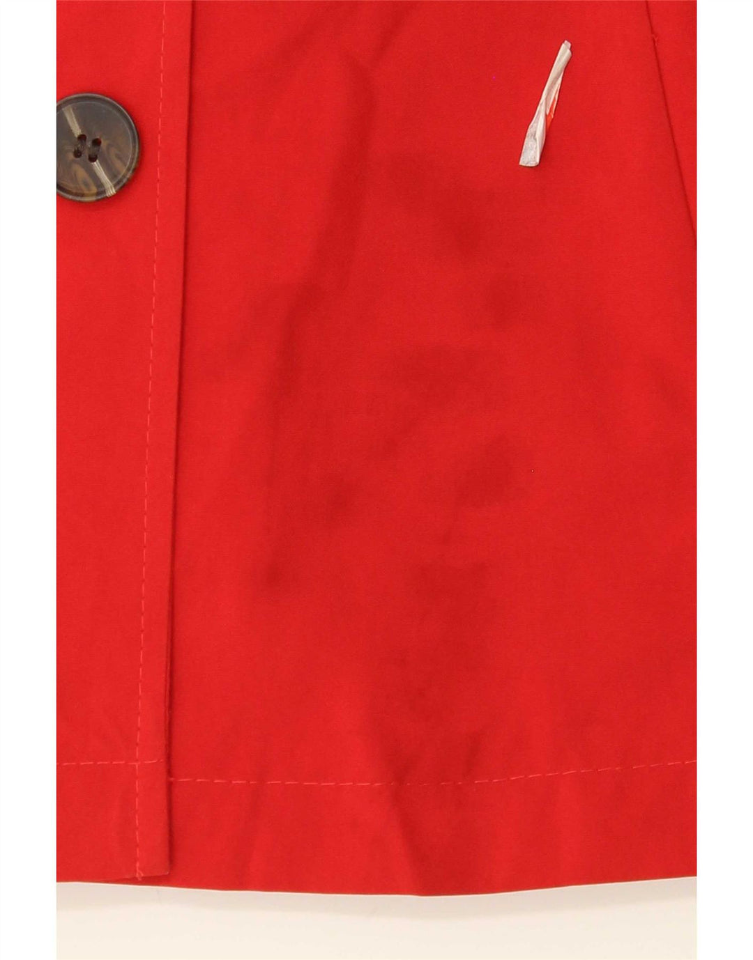Marks & Spencer Damen Kurzer Trenchcoat UK 22 3XL Rot Polyester