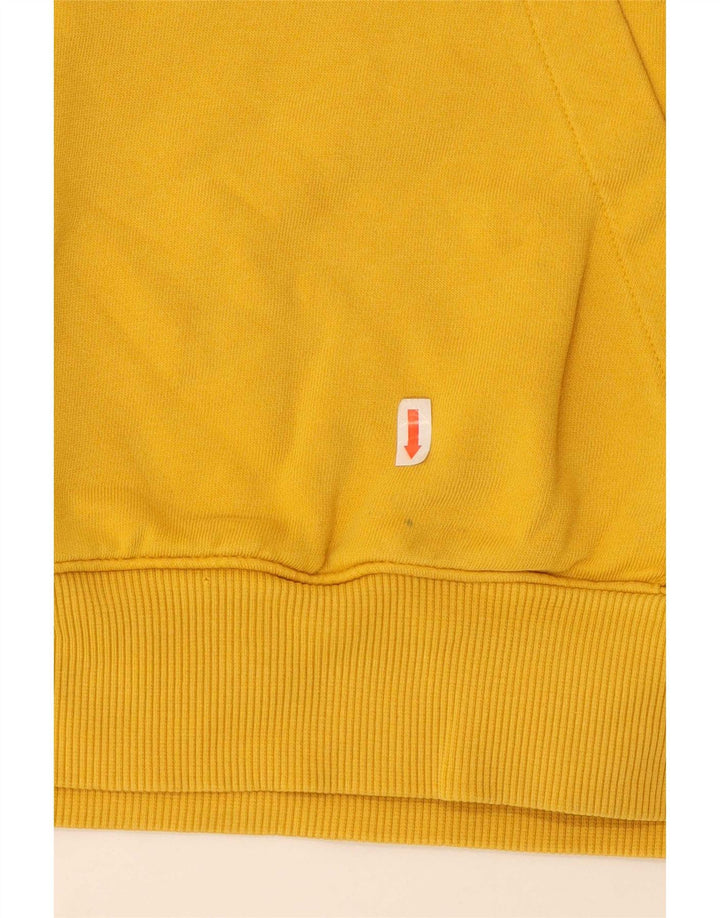 Reebok Herren Kapuzenpullover aus mittelgelber Baumwolle
