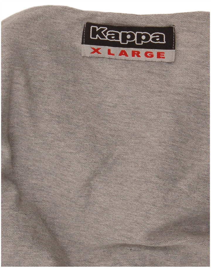 Kappa Herren Poloshirt XL Grau