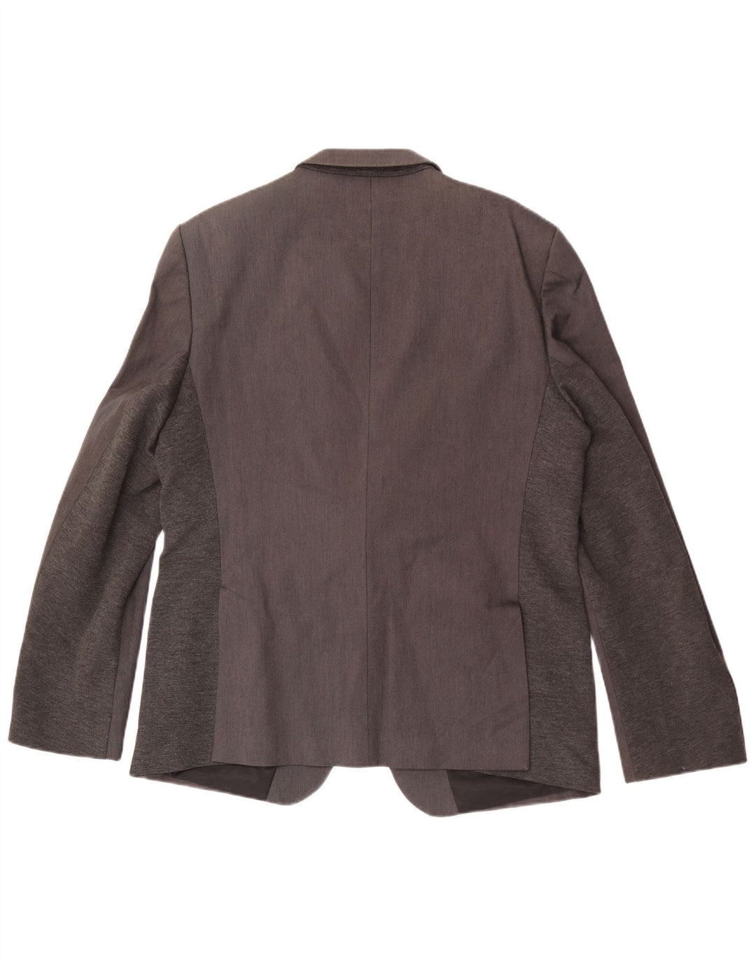 Zara Herren-Blazer mit 1 Knopf, EU 54, XL, graue Baumwolle