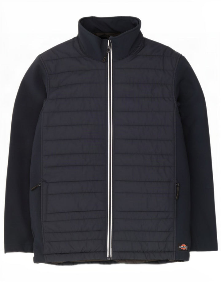 Dickies wattierte Herrenjacke UK 42 XL Marineblau Polyester