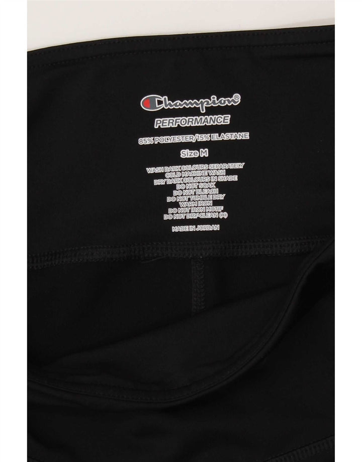 Champion Damen Leggings UK 12 Medium Schwarz Polyester
