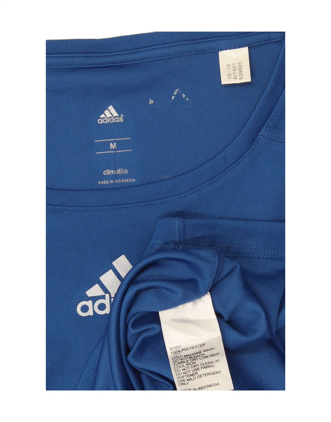 Adidas Herren Climalite Weste Top Mittelblaues Polyester