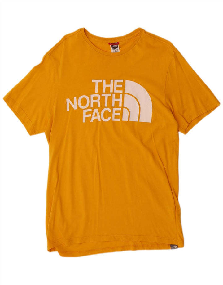 The North Face Herren-T-Shirt mit Grafik, mittelgelbe Baumwolle