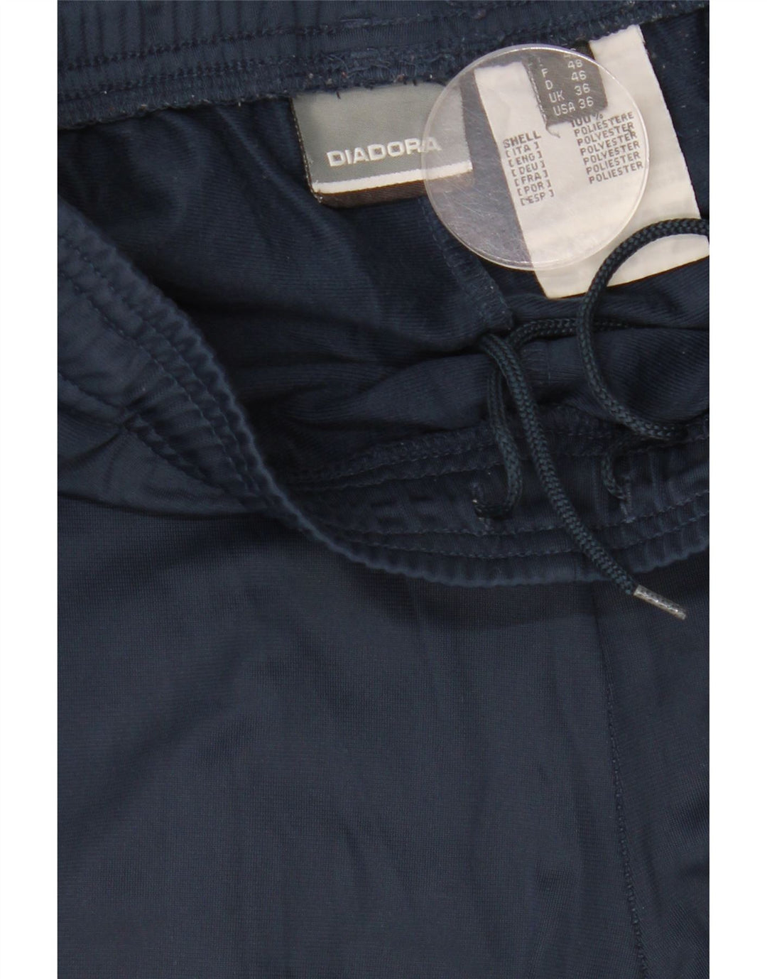 DIADORA Herren-Trainingshose, UK-Größe 36, Größe S, Marineblau, Polyester