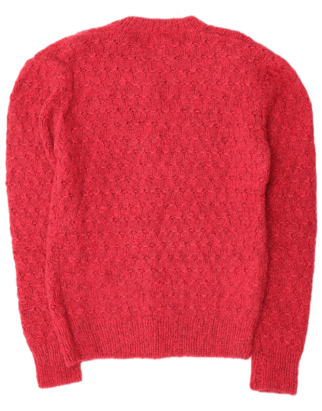 Vintage Damen Pullover Pullover UK 16 Groß Rot
