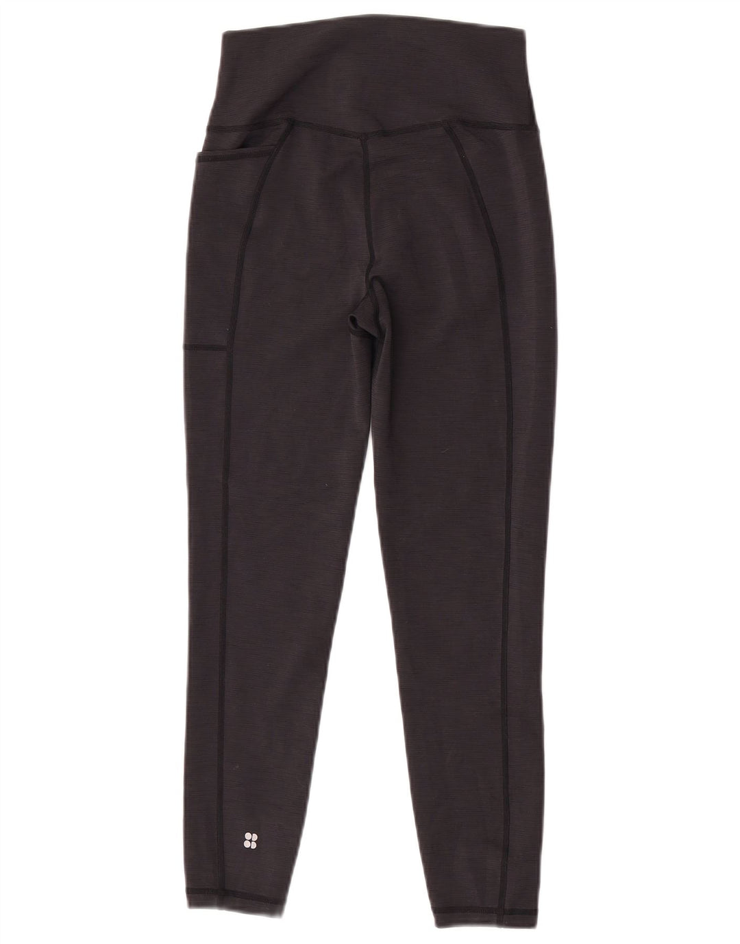 Sweaty Betty Damen Crop Leggings UK 8 Small Schwarz Polyester