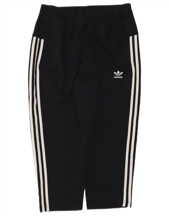 Adidas Herren Crop-Trainingshose, Größe S, Schwarz, Polyester