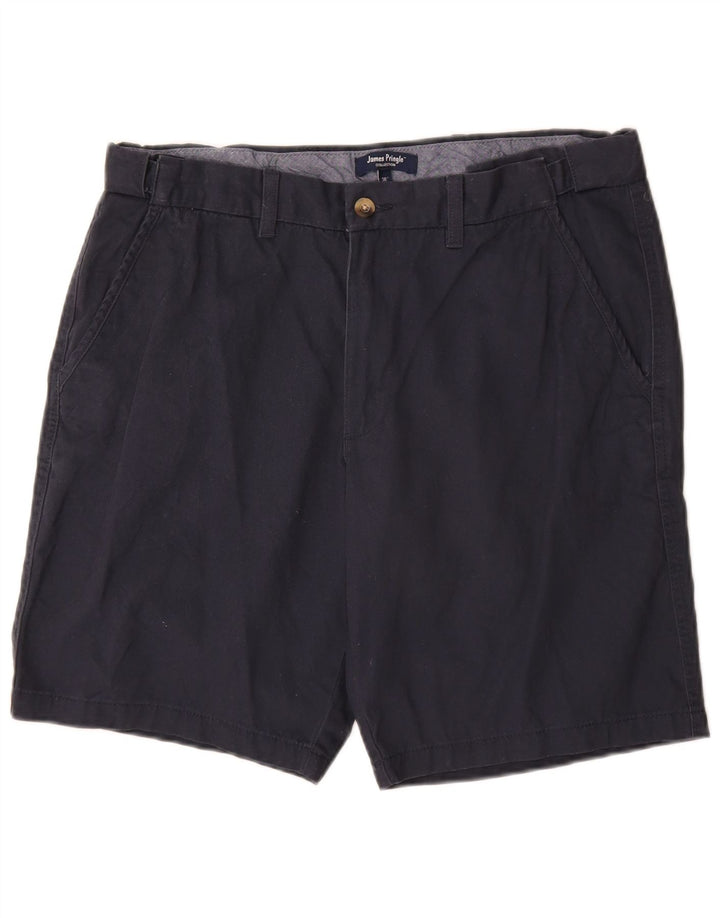 James Pringle Herren-Chinoshorts W36, groß, marineblau, Baumwolle, klassisch