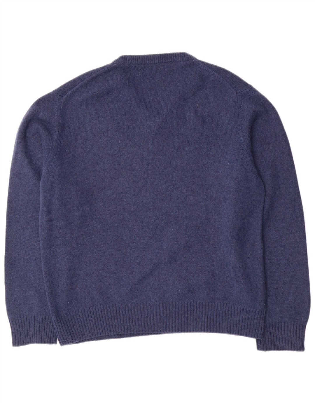 Brooksfield Herren-Pullover mit V-Ausschnitt IT 54 XL Marineblaue Wolle