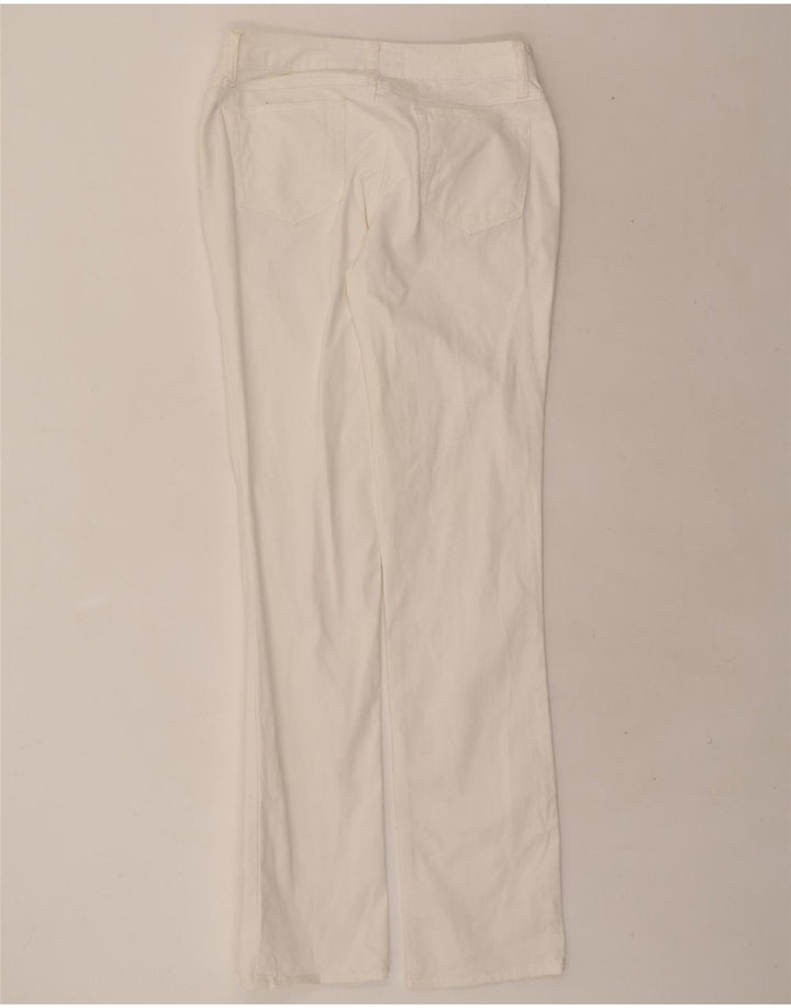 ZARA Womens Basic Straight Casual Trousers EU 38 Small W29 L32 White Vintage Zara and Second-Hand Zara from Messina Hembry 