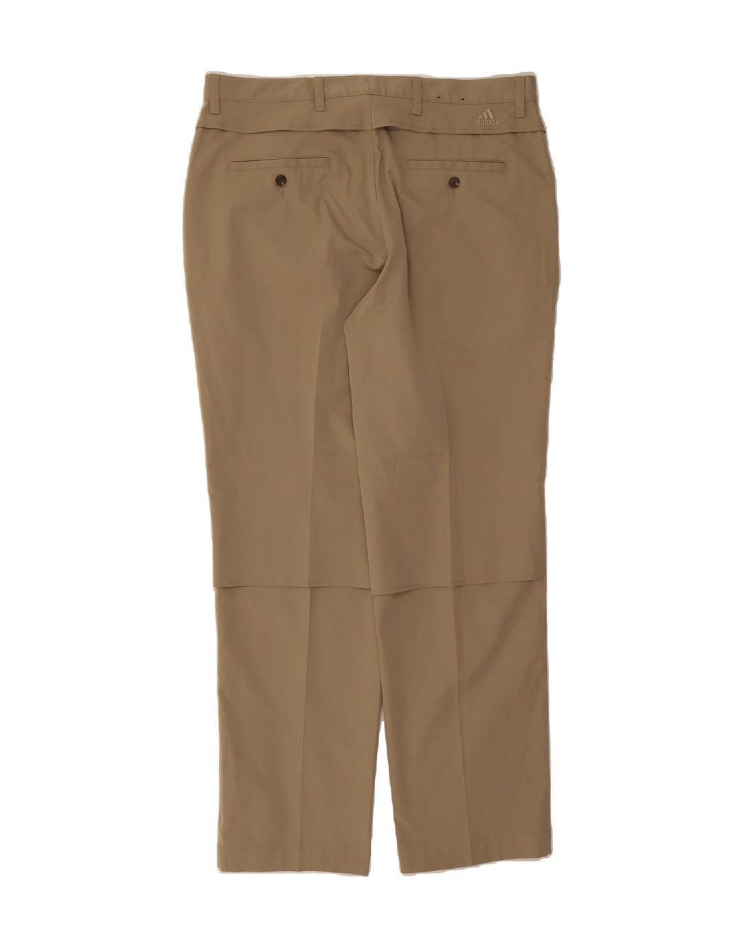 ADIDAS Mens Straight Chino Trousers W36 L32 Beige Polyester Vintage Adidas and Second-Hand Adidas from Messina Hembry 