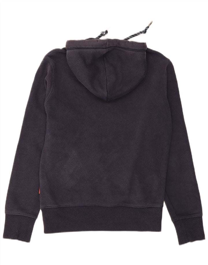 Superdry Herren-Kapuzenpullover aus Baumwolle in mittlerem Marineblau