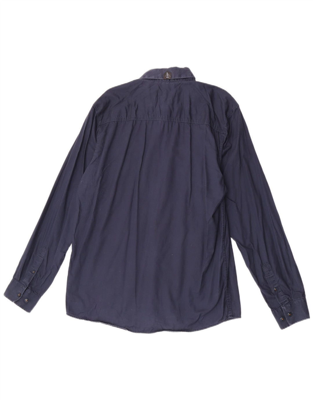 Jack & Jones Herrenhemd XL Marineblau Baumwolle