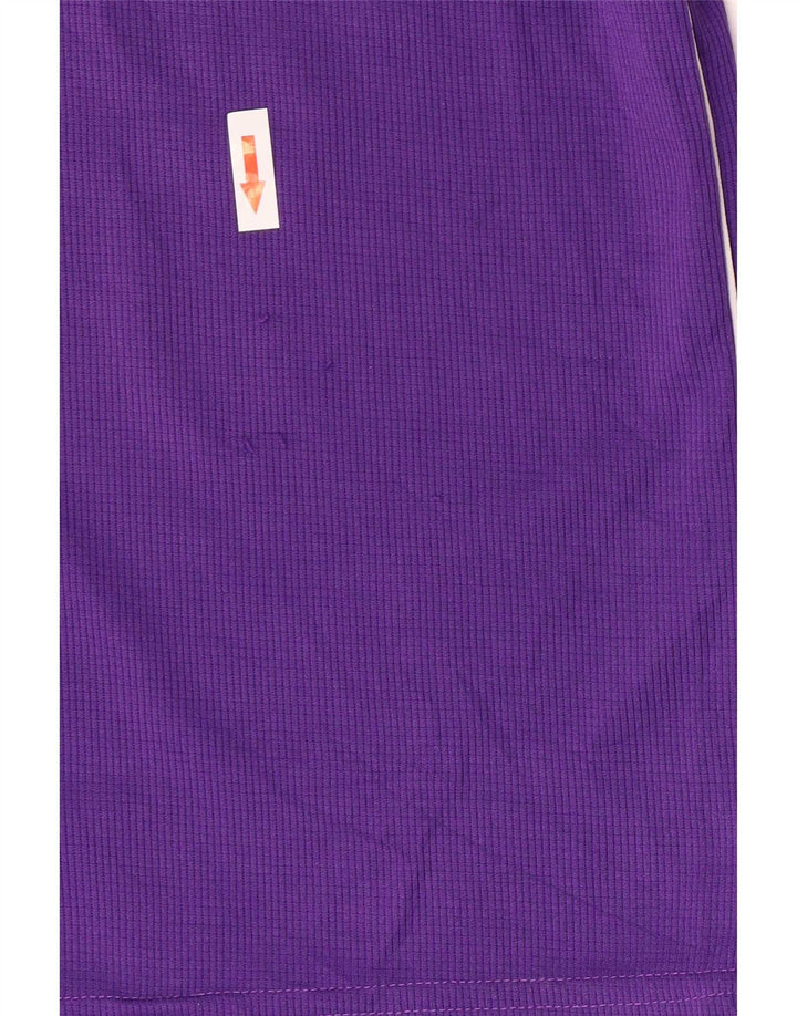 Nike Herren Kurzarm-Poloshirt mit Grafik, XL, Lila, Polyester