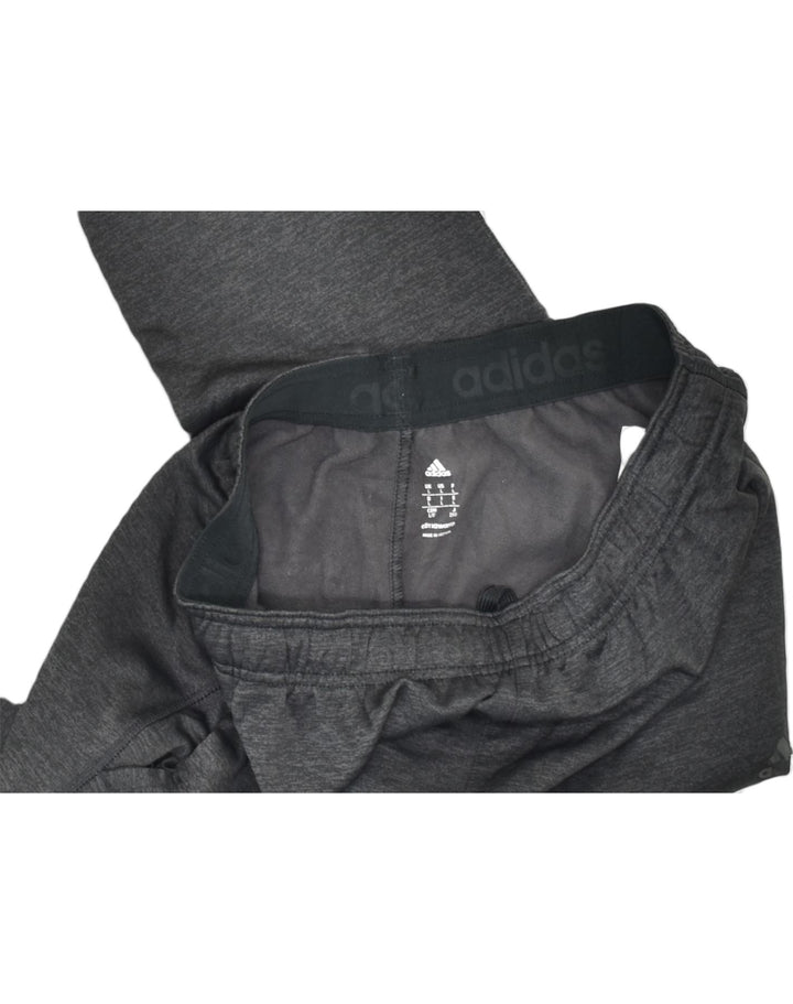 ADIDAS Herren-Trainingshose, großes graues Polyester