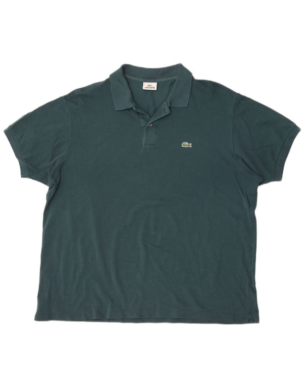 Lacoste Herren Poloshirt Größe 8 3XL Grüne Baumwolle