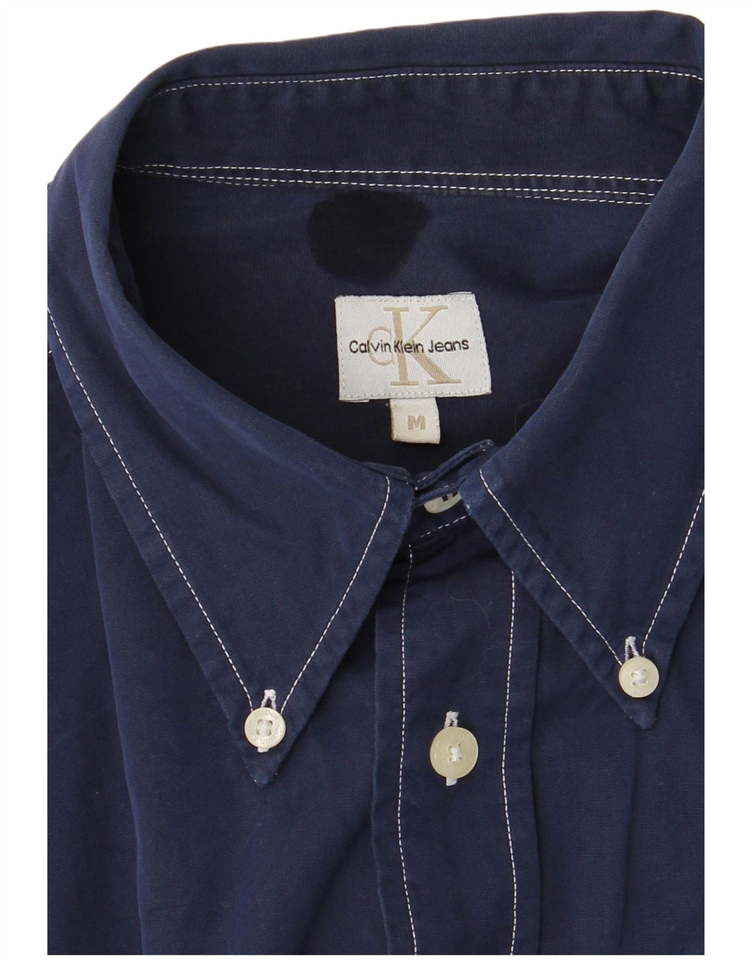 Calvin Klein Jeans Herrenhemd Medium Marineblau