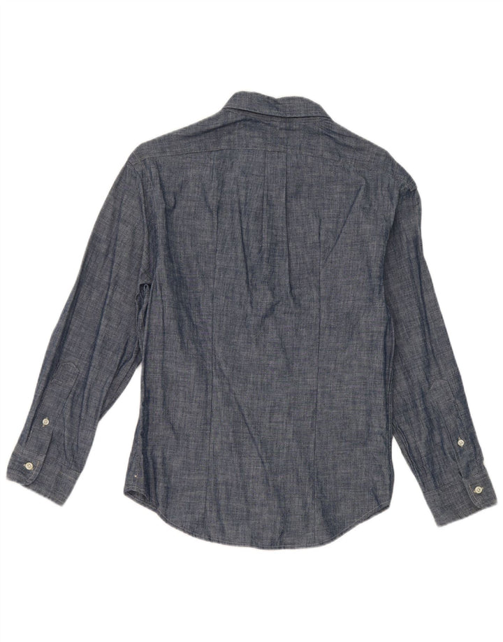 Ralph Lauren Herren-Slim-Fit-Hemd in mittlerem Marineblau