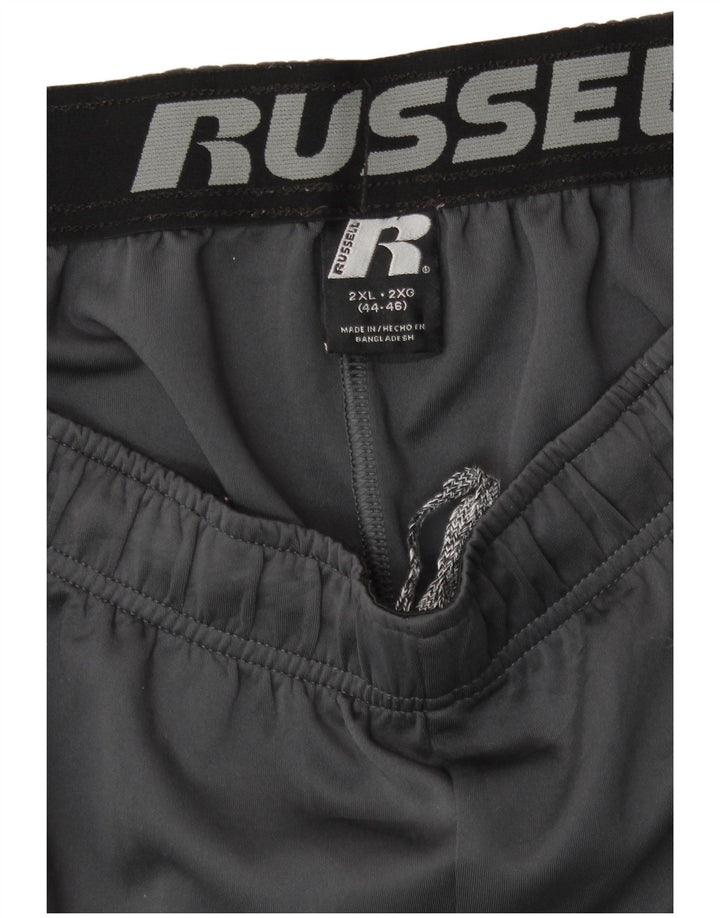Russell Athletic Herren-Trainingshose 2XL Grau Polyester