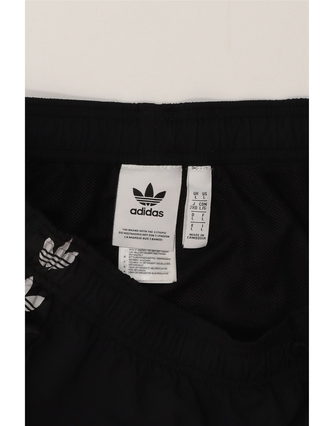 ADIDAS Herren Graphic Sport Shorts Large Schwarz Polyester