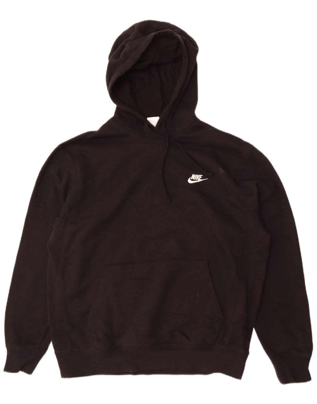 Nike Herren Kapuzenpullover, groß, aus schwarzer Baumwolle