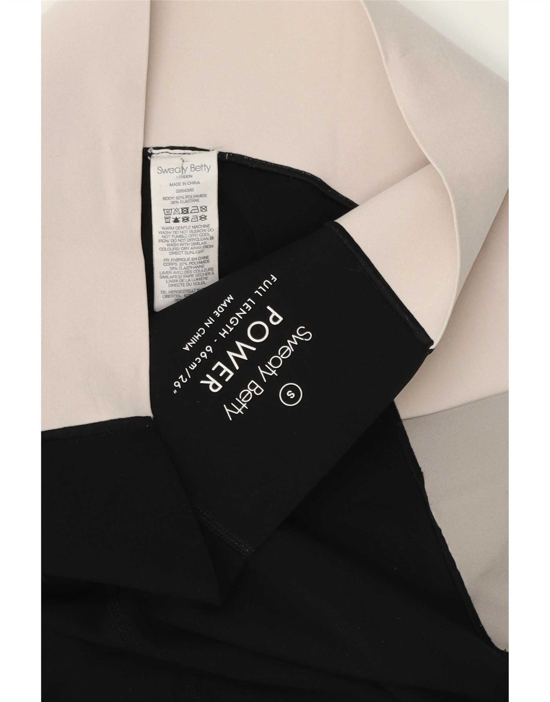 Sweaty Betty Damen-Leggings, Größe S, Größe S, Schwarz, Colourblock-Polyester