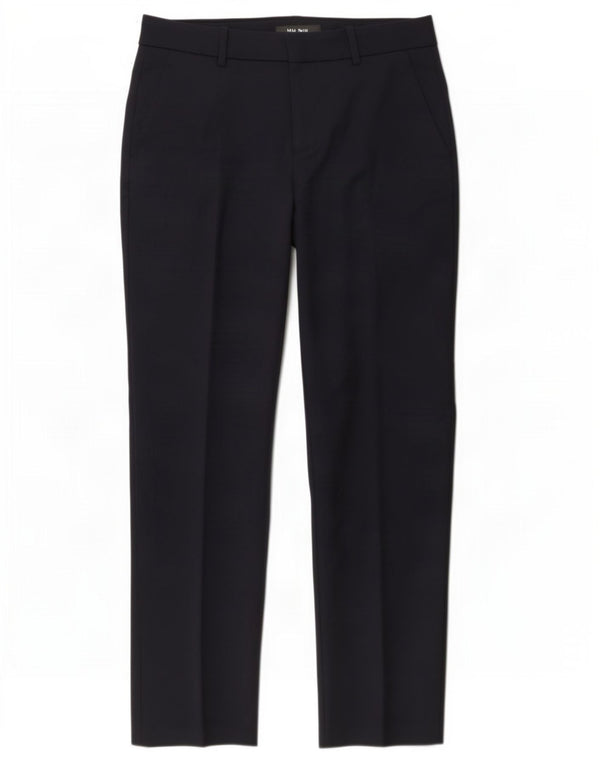 Zara Slim Chino-Hose für Damen, Größe S, W26, L27, Marineblau