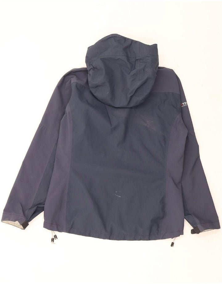 BERGHAUS Herren-Regenjacke mit Kapuze, UK 38, mittelmarineblaues Nylon