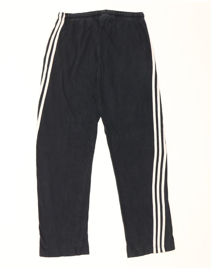 Adidas Herren-Trainingshose XL, schwarze Baumwolle, Comics