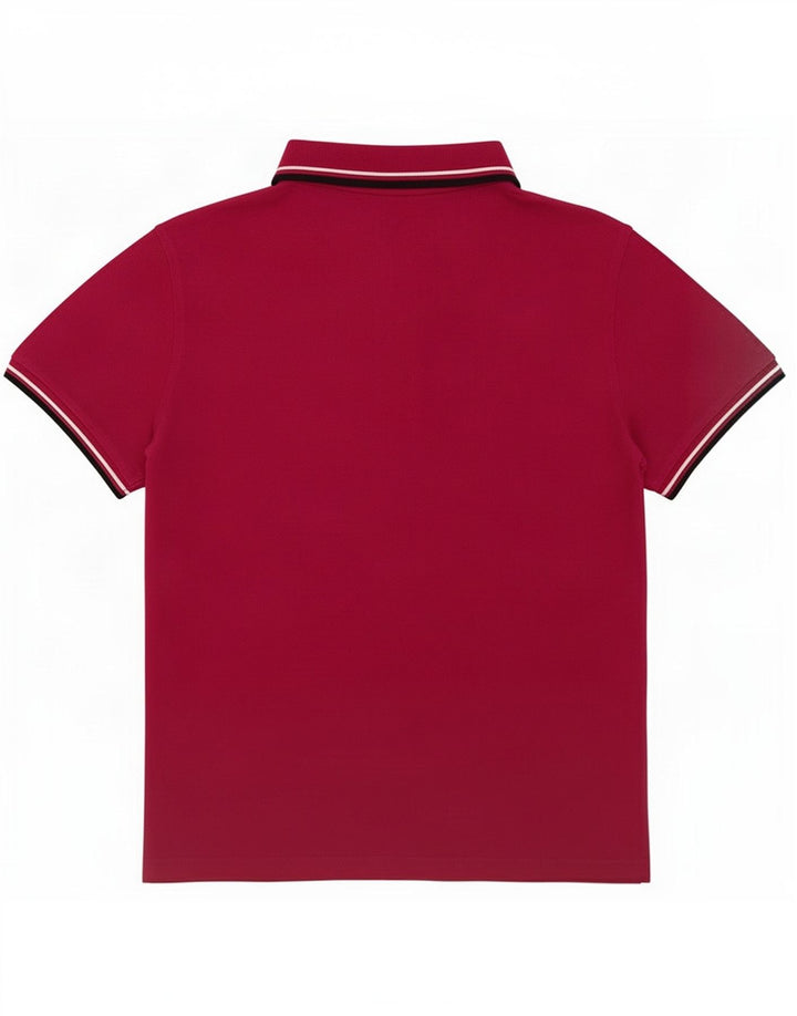 Lotto Herren Poloshirt Mittelrosa gestreift