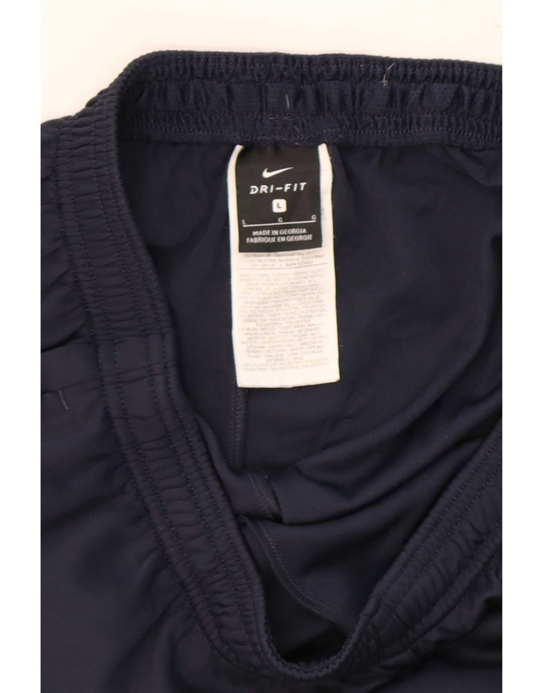 Nike Herren Dri Fit Trainingshose, groß, marineblau, Farbblock-Polyester