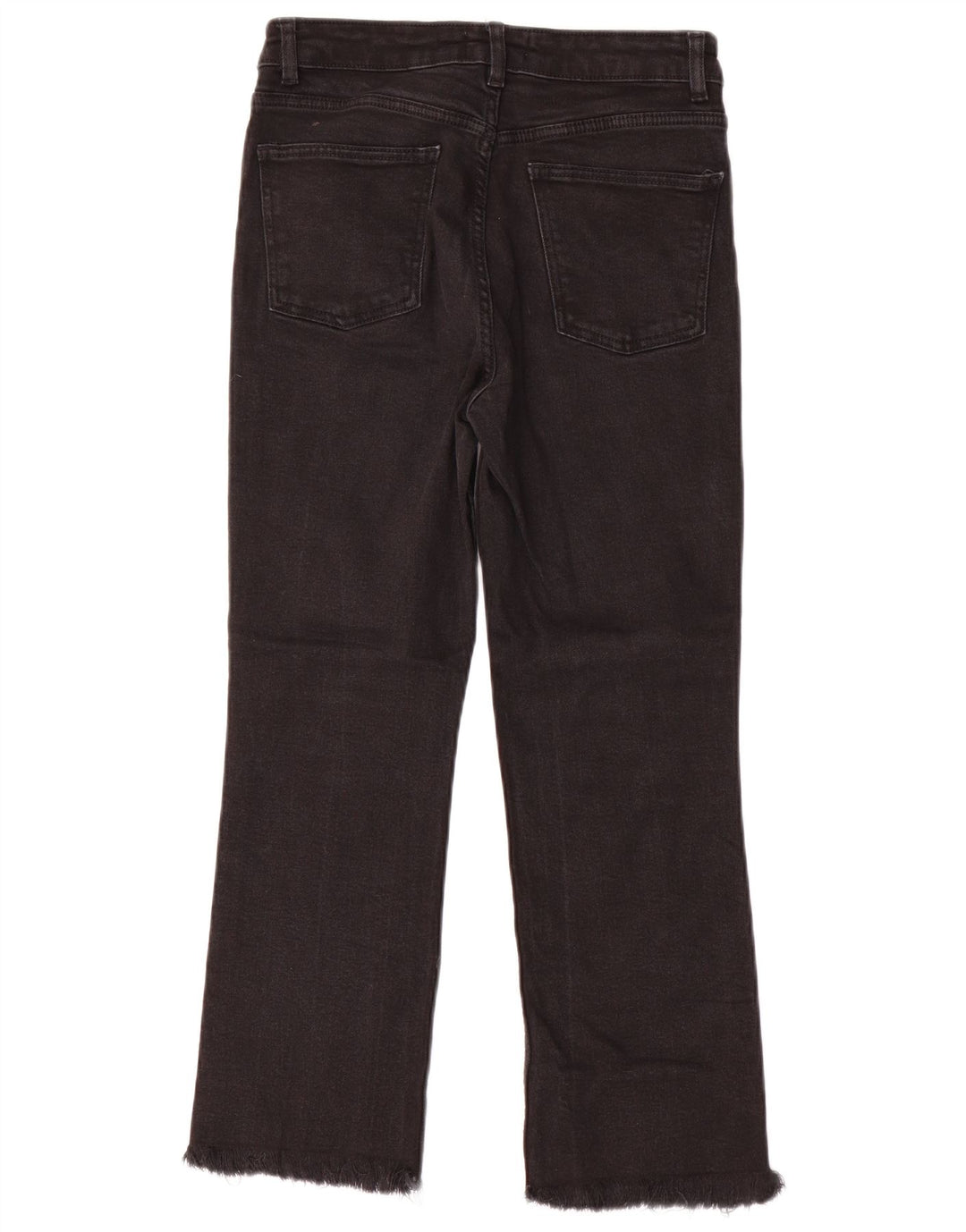 Kurze Jeans für Damen von Zara, EU 40, mittelgroß, W30, L24, Schwarz