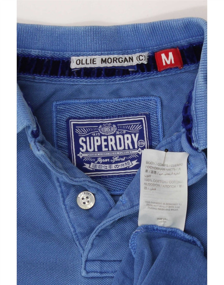 Superdry Herren Poloshirt Mittelblau