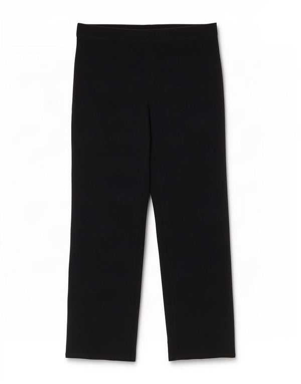 Marks & Spencer Damen-Trainingshose, UK-Größe 44, Größe L W34 L29, schwarze Baumwolle